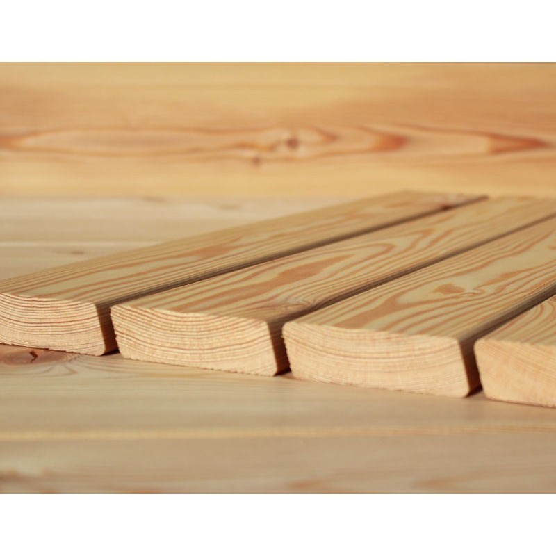 E-Sortierung / Rhombusleiste (15°) 21x70mm Sibirische Lärche