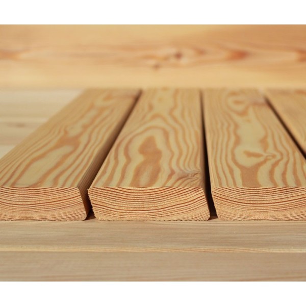 E-Sortierung / Rhombusleiste (15°) 21x70mm Sibirische Lärche