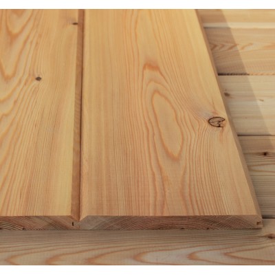 A-Sortierung / Faseprofil 21x140mm Sibirische Lärche