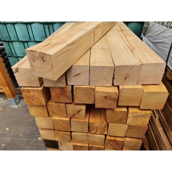 Restposten / Kantholz 90x90mm Sibirische Lärche