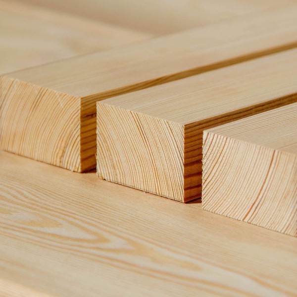 B-Sortierung / Kantholz 45x70mm Sibirische Lärche
