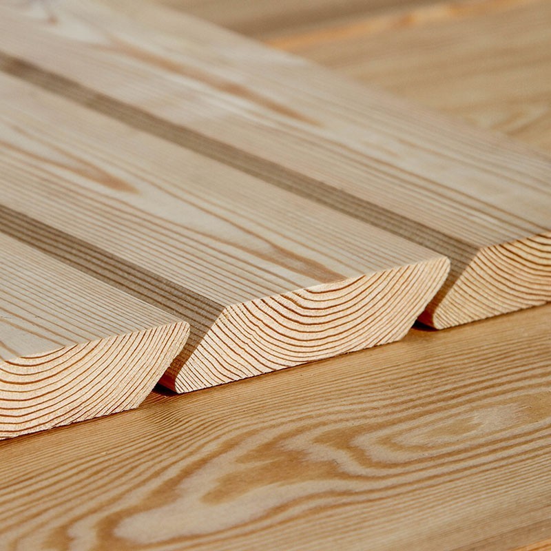 B-Sortierung / Rhombusleiste (30°) 21x70mm Sibirische Lärche