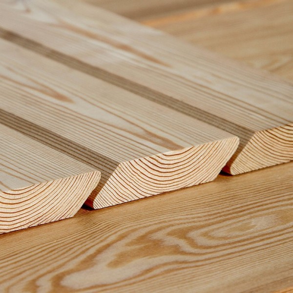 B-Sortierung / Rhombusleiste (30°) 21x67mm Sibirische Lärche