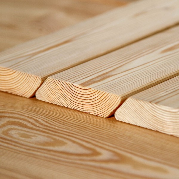 Restposten / Rhombusleiste (30°) 20x70mm Sibirische Lärche