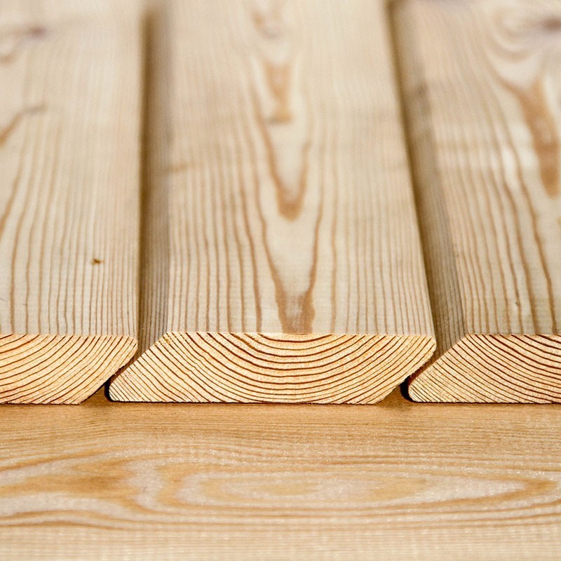 Restposten / Rhombusleiste (30°) 20x70mm Sibirische Lärche