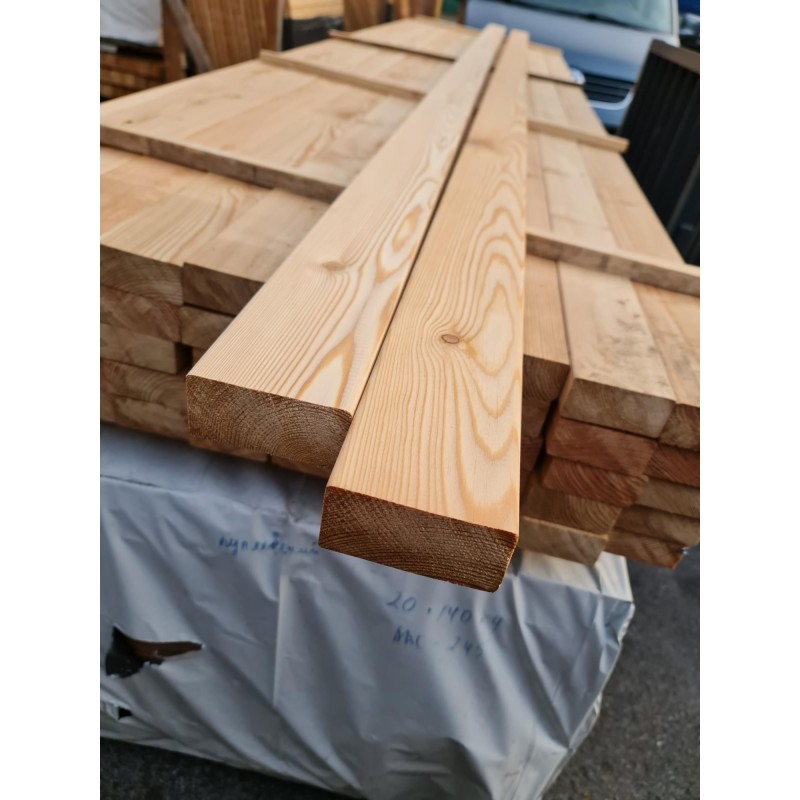 Restposten / Kantholz 45x95mm Sibirische Lärche