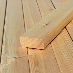B-Sortierung / Rhombusleiste (15°) 27x68mm Sibirische Lärche