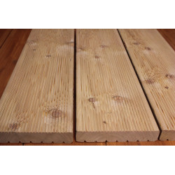 Terrassendielen geriffelt sibirische Lärche - Larix sibirica