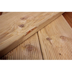 Terrassendielen geriffelt sibirische Lärche - Larix sibirica