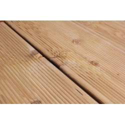 Terrassendielen geriffelt sibirische Lärche - Larix sibirica