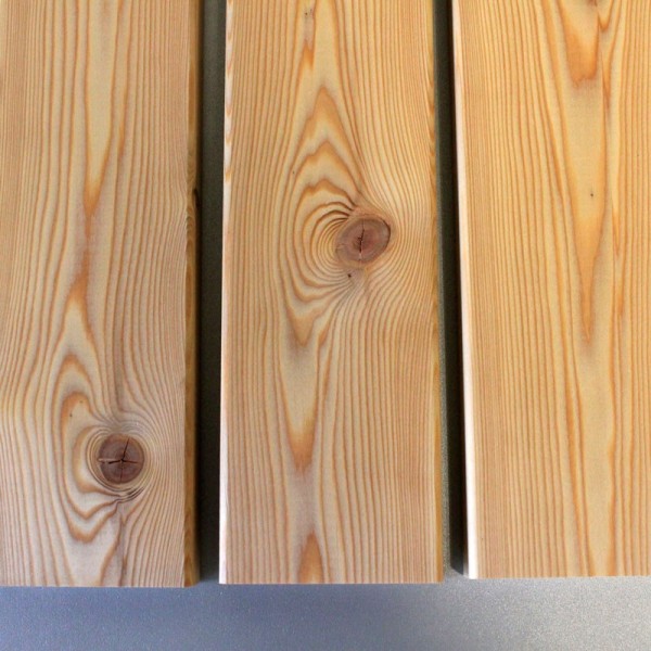 B-Sortierung / Glattkantbretter 28x90mm Sibirische Lärche