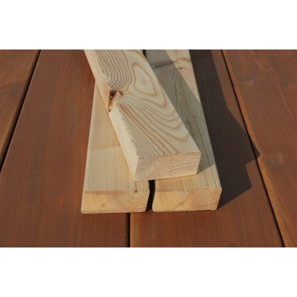 B-Sortierung / Rhombusleiste (15°) 28x68mm Sibirische Lärche