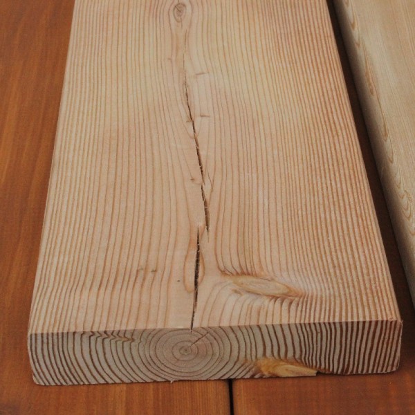 B-Sortierung / Glattkantbretter 28x142mm Sibirische Lärche