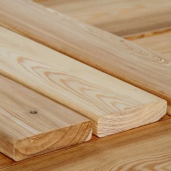 Glattkantbretter Dielen 20x90 mm Sibirische Lärche