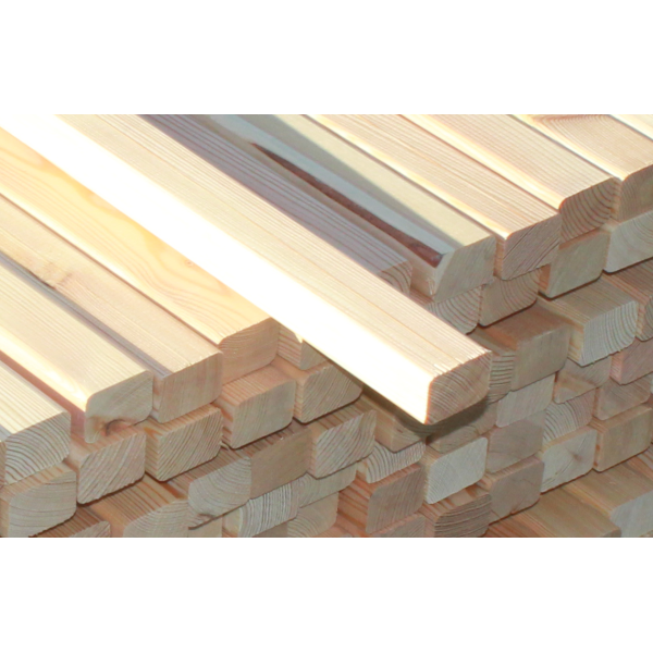 A-Sortierung / Dachlatte 28x40mm Sibirische Lärche