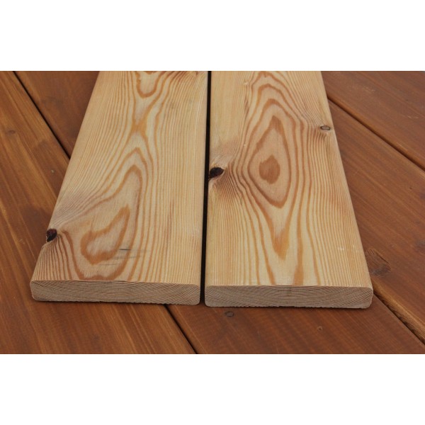 B-Sortierung / Glattkantbretter 20x140mm Sibirische Lärche