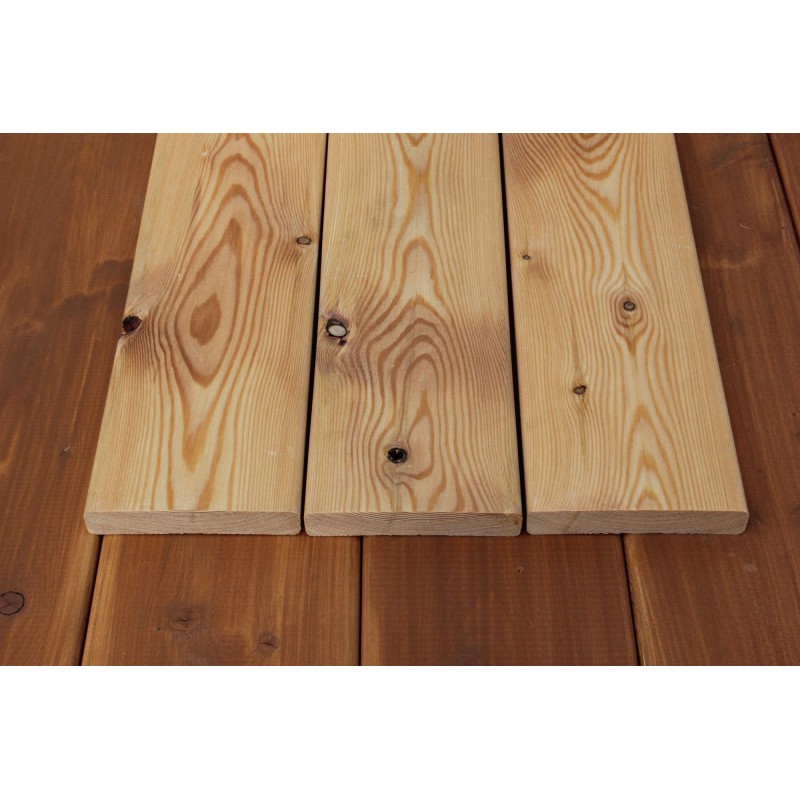 B-Sortierung / Glattkantbretter 20x140mm Sibirische Lärche