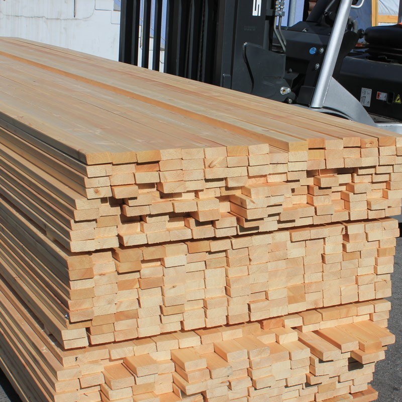 A-Sortierung / Rhombusleiste (15°) 28x68mm Sibirische Lärche