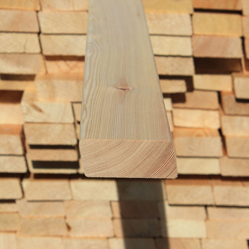 A-Sortierung / Rhombusleiste (15°) 28x68mm Sibirische Lärche