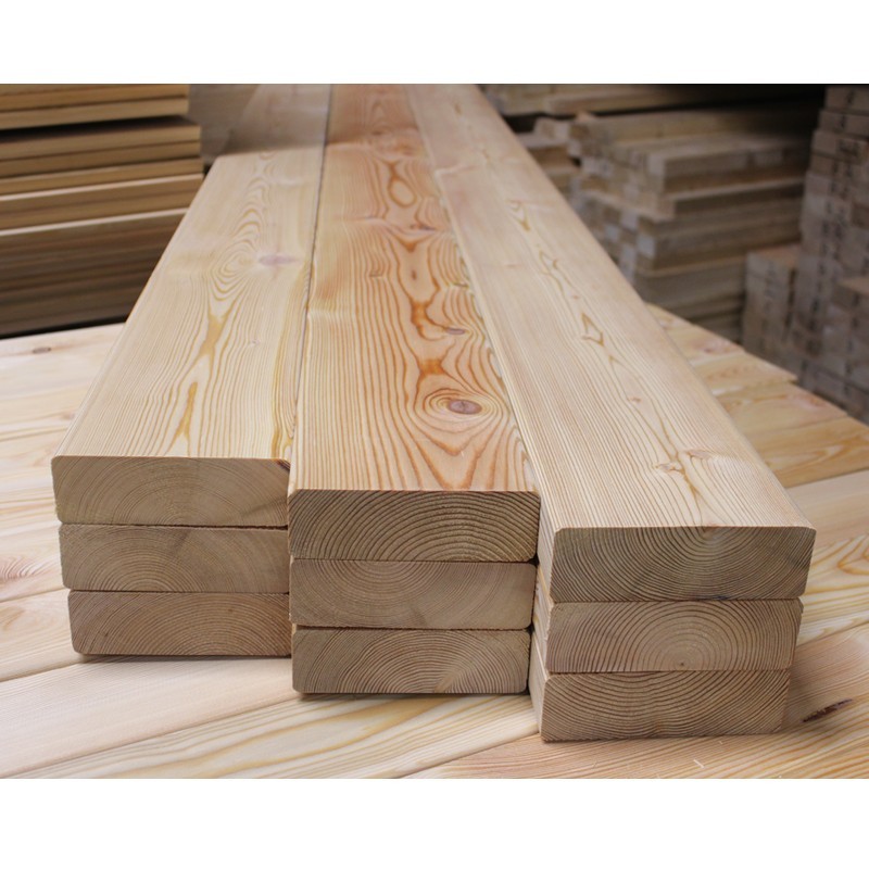 A-Sortierung / Kantholz 45x140mm Sibirische Lärche