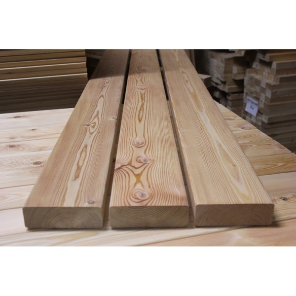 B-Sortierung / Kantholz 45x140mm Sibirische Lärche