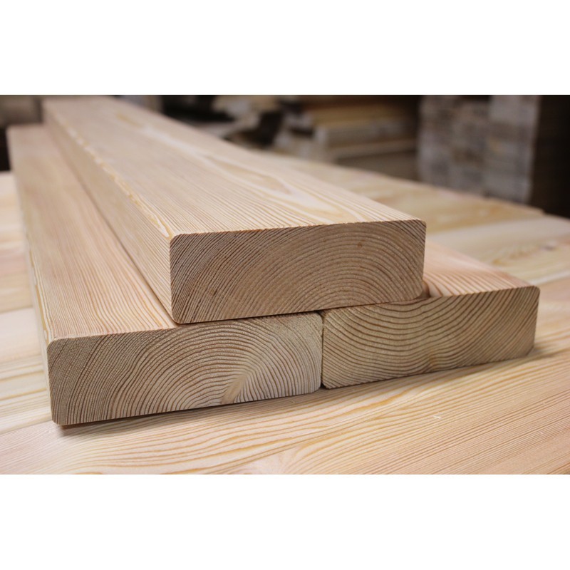 B-Sortierung / Kantholz 45x140mm Sibirische Lärche