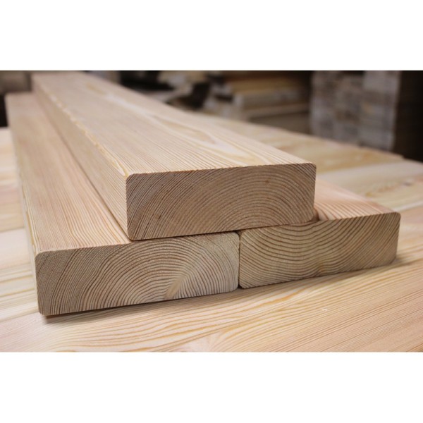 B-Sortierung / Kantholz 45x140mm Sibirische Lärche
