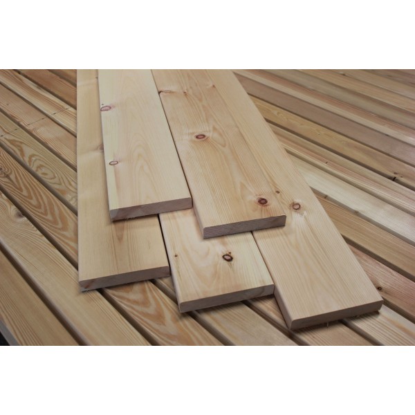 A-Sortierung / Glattkantbretter 25x140mm Zeder