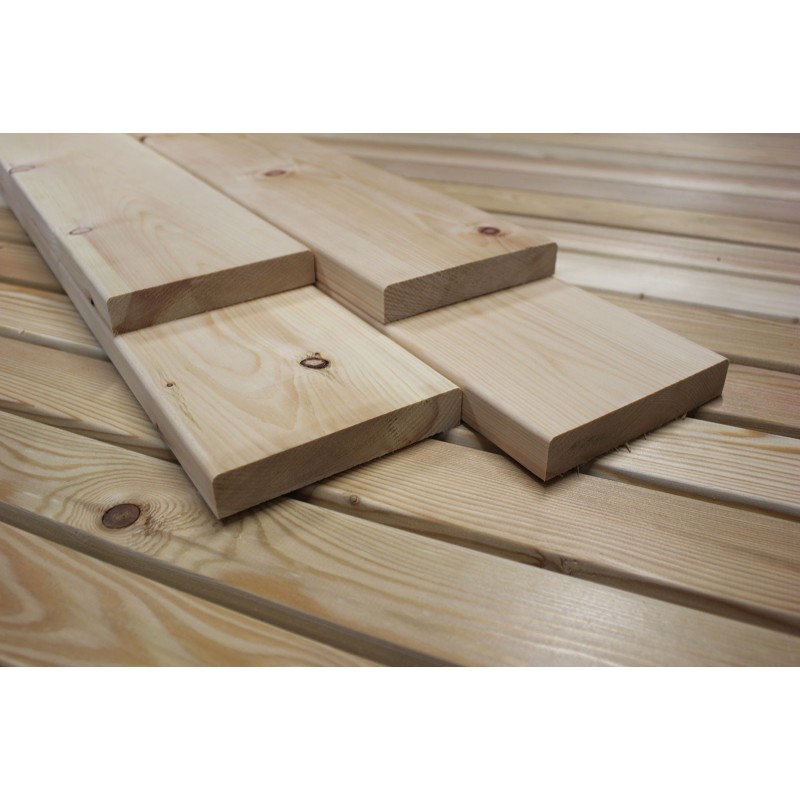 A-Sortierung / Glattkantbretter 25x140mm Zeder