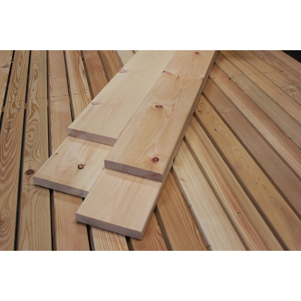 A-Sortierung / Glattkantbretter 25x140mm Zeder