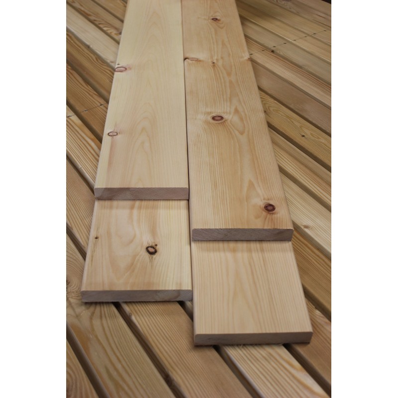 A-Sortierung / Glattkantbretter 25x140mm Zeder