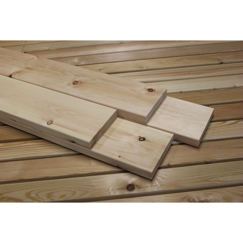 A-Sortierung / Glattkantbretter 25x140mm Zeder