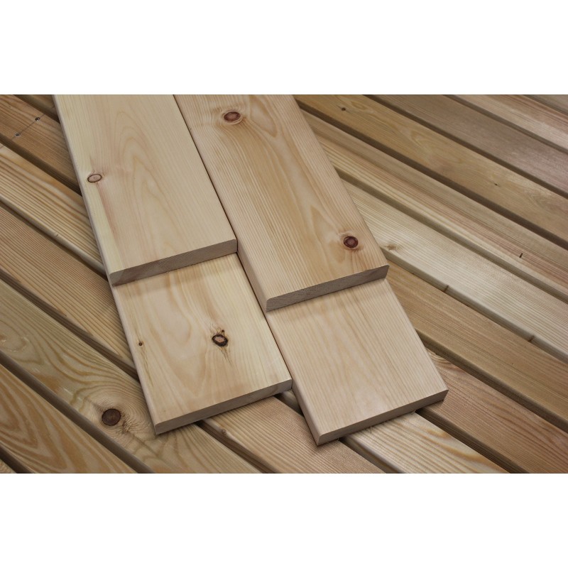 A-Sortierung / Glattkantbretter 25x140mm Zeder