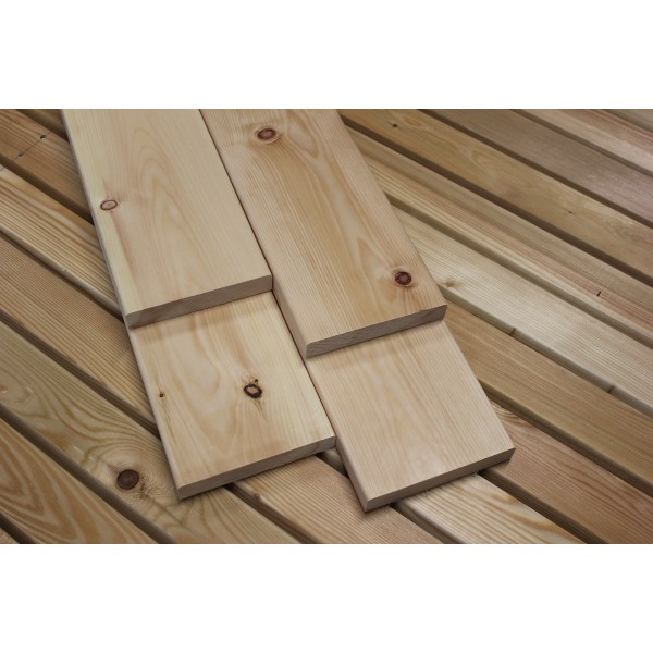 A-Sortierung / Glattkantbretter 25x140mm Zeder