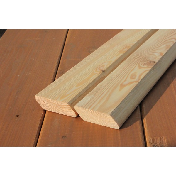 A-Sortierung / Rhombusleiste (30°) 21x70mm Sibirische Lärche