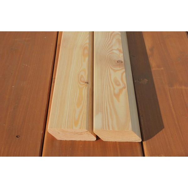 A-Sortierung / Rhombusleiste (30°) 21x70mm Sibirische Lärche