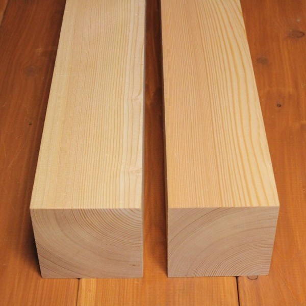 A-Sortierung / Kantholz 70x70mm Sibirische Lärche