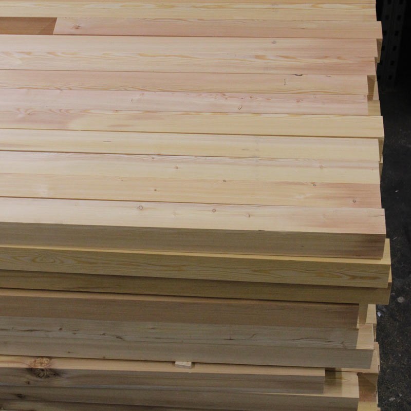 A-Sortierung / Kantholz 70x70mm Sibirische Lärche