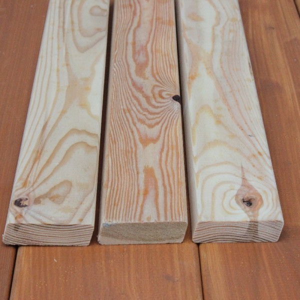 B-Sortierung / Rhombusleiste (15°) 21x70mm Sibirische Lärche