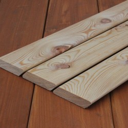 B-Sortierung / Rhombusleiste (45°) 20x90mm Sibirische Lärche