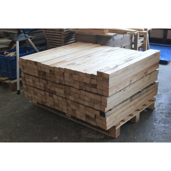 Restposten / B-Sortierung / Kantholz 40x60mm Sibirische Lärche