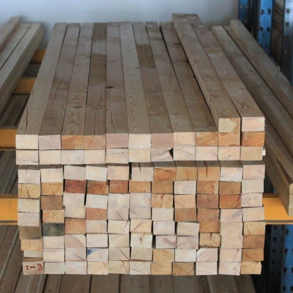 Restposten / B-Sortierung / Kantholz 40x60mm Sibirische Lärche